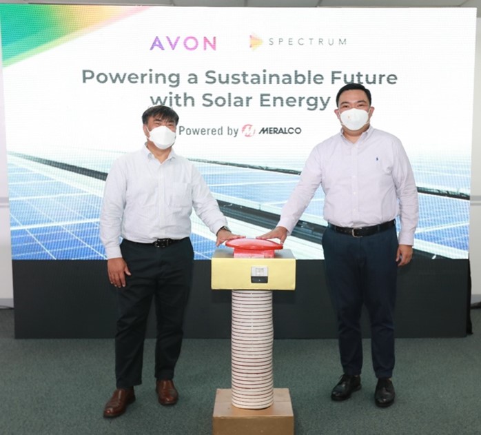 SPECTRUM ENERGIZES AVON GLOBAL’S FIRST SOLAR-POWERED FACILITY